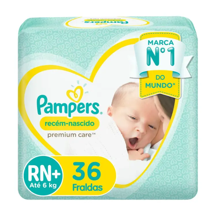 Fralda Premium Care RN+ 36 Unidades