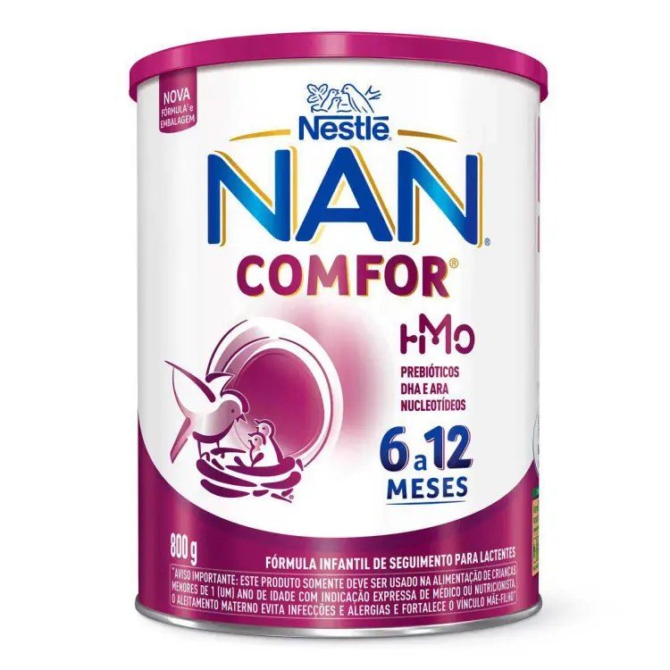 Fórmula Infantil Nanlac 1 a 3 anos 800g